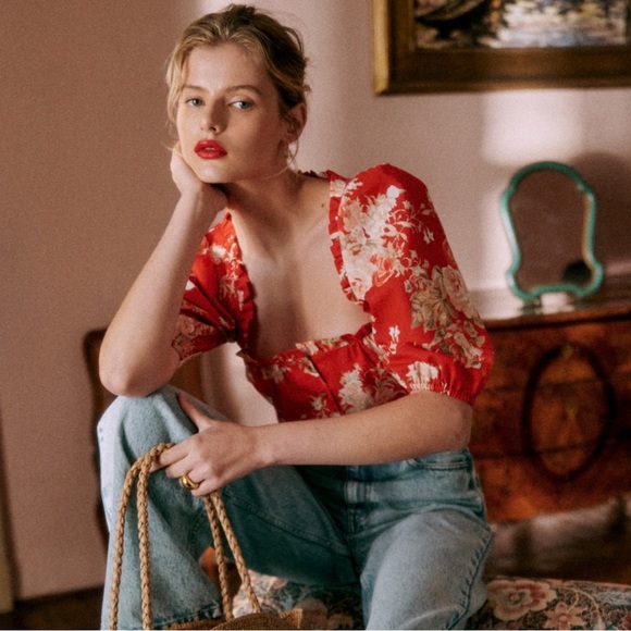 Sezane Kelia Blouse - Picture 3 of 8